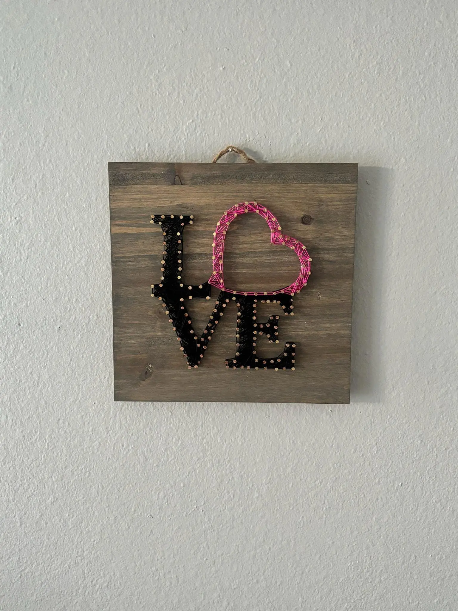 LOVE String Art | Handmade Wall Decor |