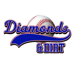 Diamonds & Dirt Baseball & Softball Decal Stickers - Classic Design for Baseball Fans and Enthusiasts