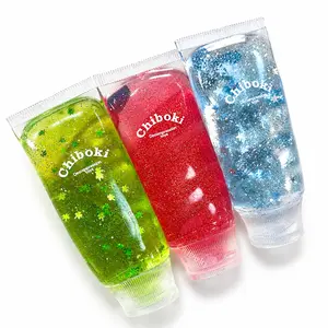 Toothpaste Inspired Squishy - Squilo Sparkly Glitter Moldable Non-Rebound Faseline Filling Jelly Tube Sensory Fidget Toys