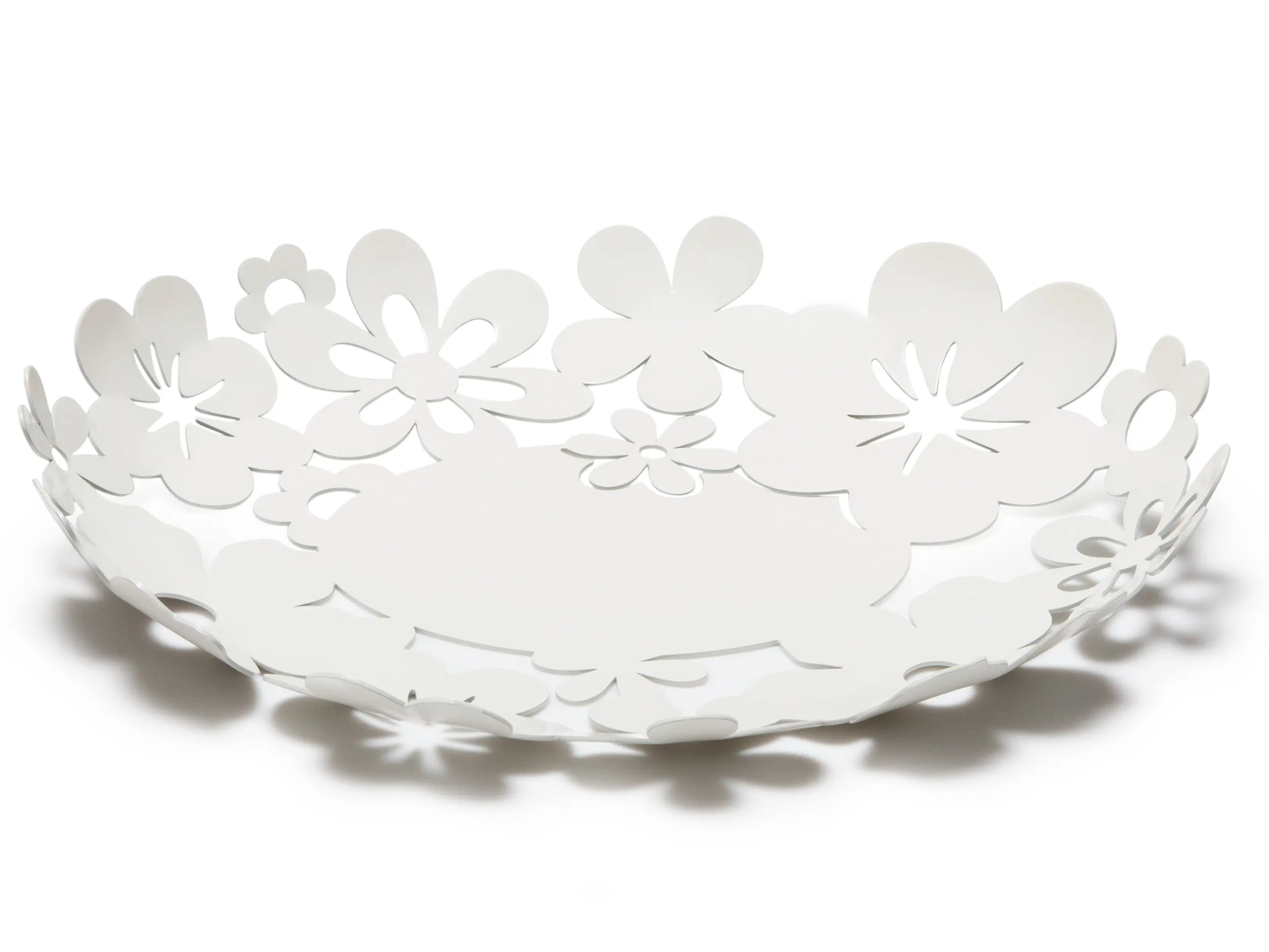 Mango Steam Decorative Centerpiece, Fruit Plate/Bowl, Candy Dish (Flower Design)