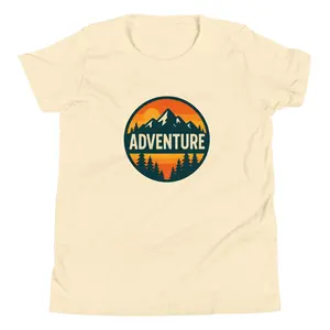 Adventure Badge Youth Short Sleeve Tee