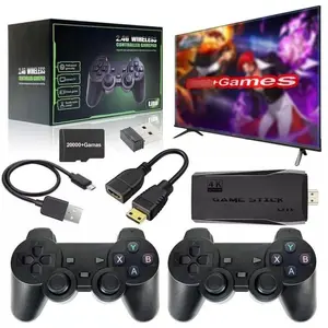 Wireless Retro Game Console 4K HDMI Output Plug and Play Built-in More than 100 Games Gift for Him
