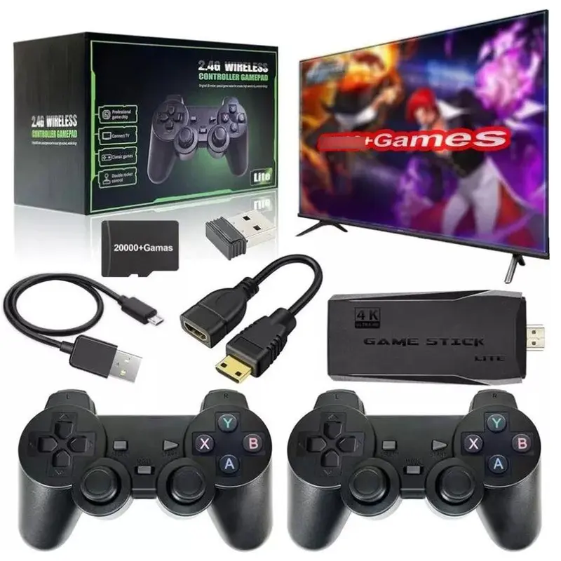 Wireless Retro Game Console 4K HDMI Output Plug and Play Built-in More than 100 Games Gift for Him,back to school,back to school haul