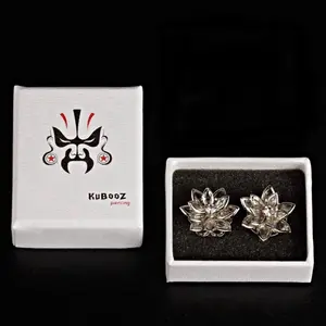 KUBOOZ Fashion Colorful Dream Flower Elegant Ear Plugs Tunnels Gauges Stretcher Piercings Jewelry(14mm)