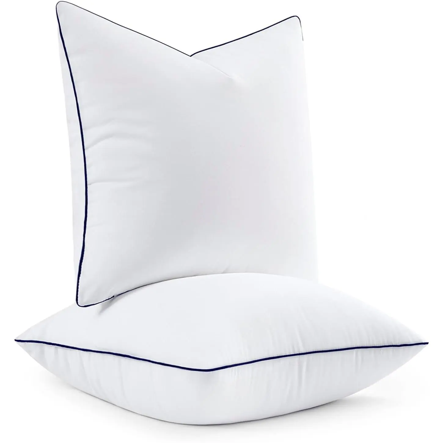 20x20 Pillow Inserts,  Down Alternative Filling Pack of 2 Ultra Soft Throw Pillows for Sofa Couch Bed