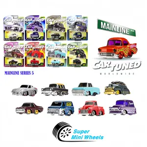 CarTuned 1:64 Mainline Series 5 Set of 8 Cars 592631-XX4 - Factory Packag