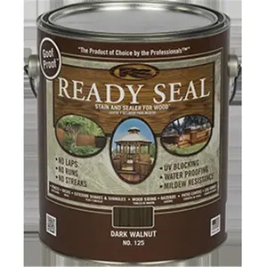 Ready Seal 816078001258 125 1g Stain & Sealer for Wood - Dark Walnut