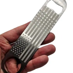 Stainless Steel Laser Engraved Bottle Opener - Kitchen Utensil & Gadget - Utensils