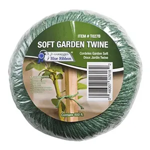 Woodstream & Victor  800 ft. Soft Garden Twine - Pack of 9, Soft Twine, Plant Tying