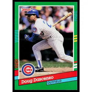 Doug Dascenzo 1991 Donruss #749b Chicago Cubs