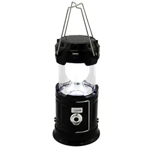 Portable Solar Camping Lantern| Outdoor Tent Light with Fan, Multi-Function Handheld Lamp for Emergency & Hiking