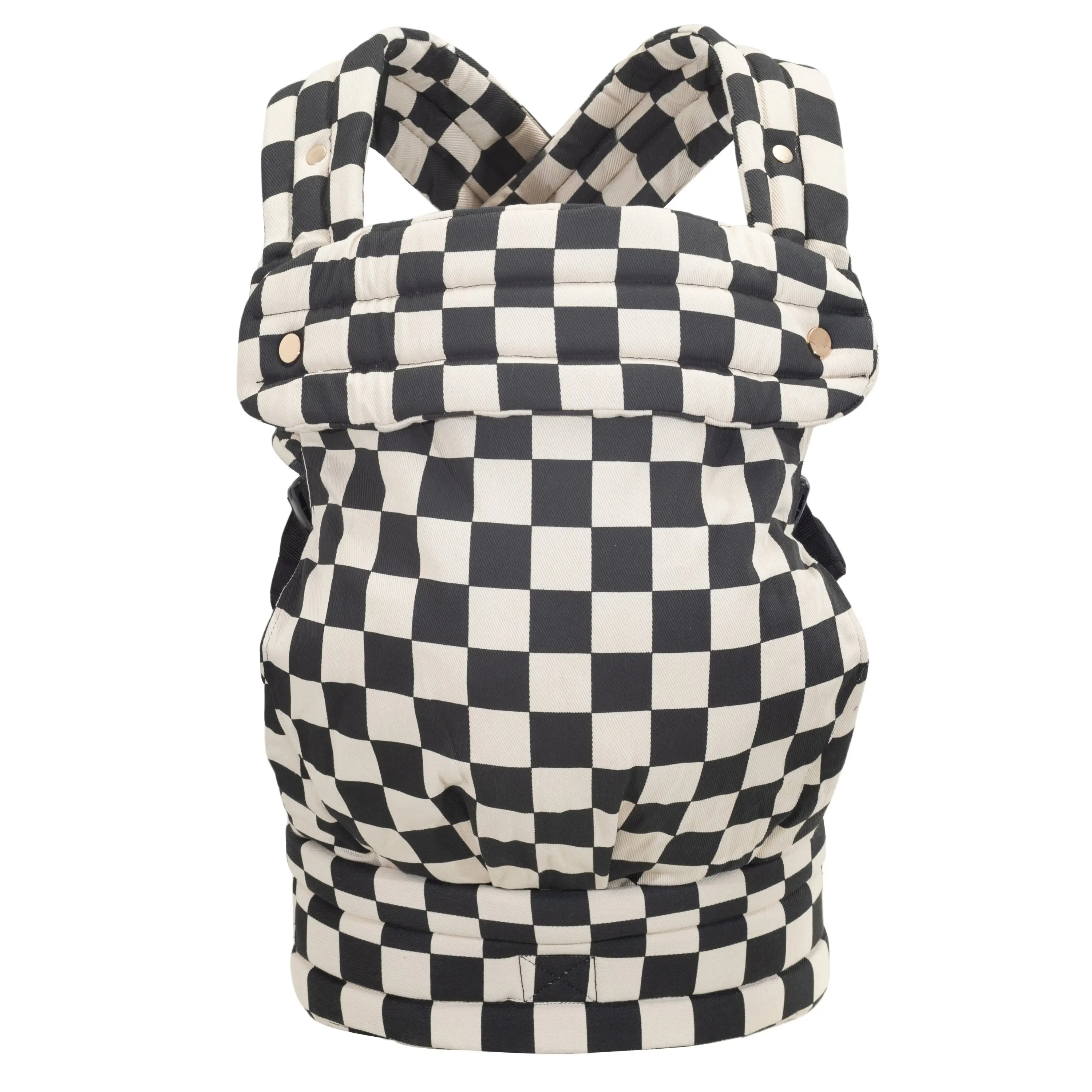 Ergonomic Baby infant Carrier for Newborns to Toddlers-Comfortable, Lightweight with Hip-Healthy Design,3 Carry Positions, Houndstooth Pattern