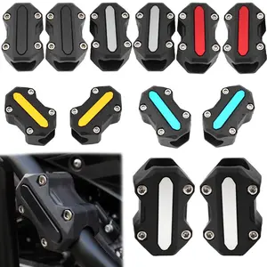 Universal Motorcycle Crash Ball Head Cushion Gel Sleeve, Compatible with 22mm 25mm 28mm Pipes, Multifunctional Protective Accessories