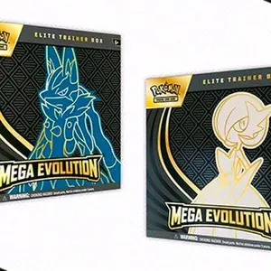 [Rip Live] Pokémon Mega Evolution Lucario ETB & Pokémon Mega Evolution Mega Gardevior Trading Card Box Trading Card Pack