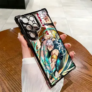 Hot Anime Master Phone Case for Samsung Galaxy S25 S24 S23 S22 S21 Fe Ultra Plus 4g 5g, Anti-Drop Transparent Soft Back Cover