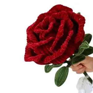 300 Pieces Pipe Cleaners Chenille Stem, 3 Burgundy Red Color Pipe Cleaners Set for Christmas Pipe Cleaners DIY Arts Crafts Decorations, Chenille Stems Pipe Cleaners (Burgundy)