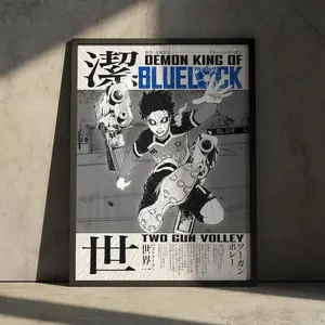 [Sale Off Up To 50%] [No Frame] Blue Lock Anime - Manga Poster Art Print - Yoichi Isagi