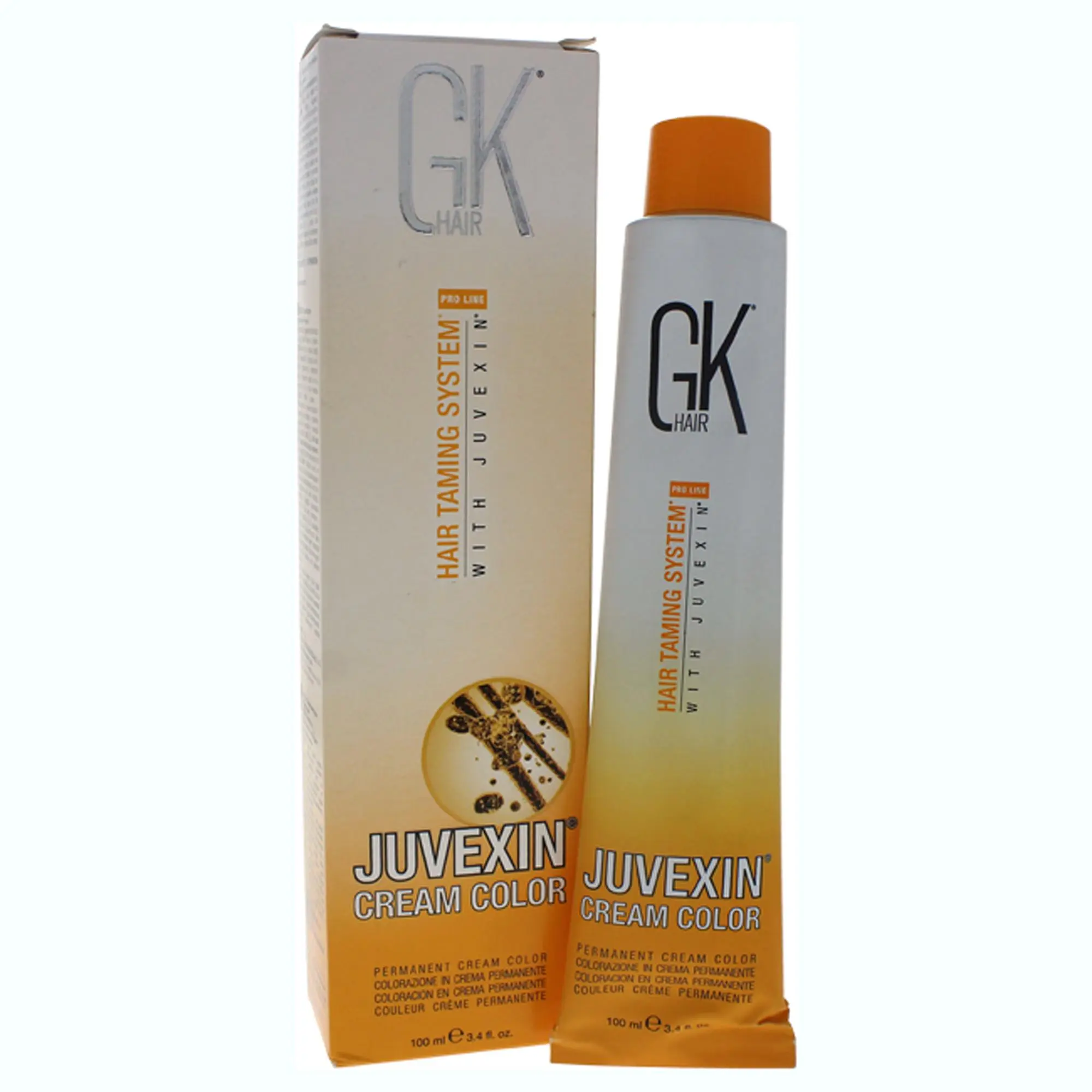 Hair Taming System Juvexin Cream Color - Copper by Global Keratin for Unisex - 3.4 oz Hair Color