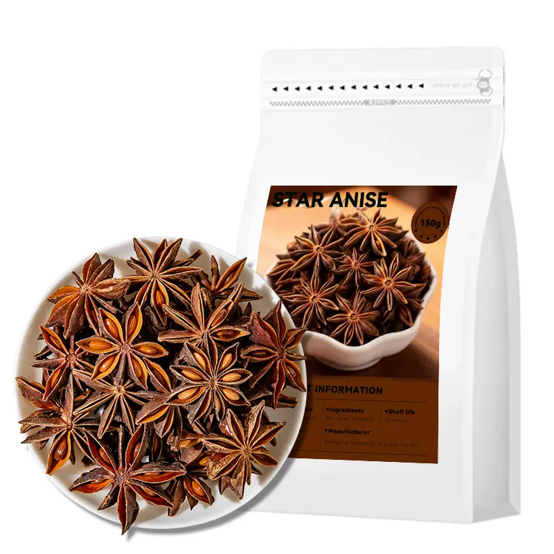 Whole Anise Pods Spice, 150G (5.3Oz) Sun-Dried Natural Anise, Food and Snacks Pantry Staple for Baking, Beverages