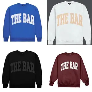 The Bar Varsity Sweatshirt, Unisex Womenswear Casual Cotton Sweatshirt, Full Size Women Y2k Graphic Classic Clothing, Women Outfit, Gift for Her