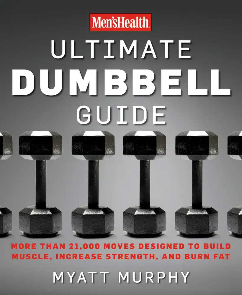 USED Book - Men's Health Ultimate Dumbbell Guide: More Than 21,000 Moves Designed to Build Muscle, Increase Strength, and Burn Fat by Murphy, Myatt (Paperback) - english