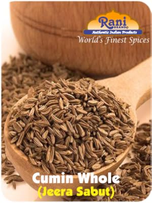 Rani Cumin Seeds Whole (Jeera) Spice 80oz (5lbs) 2.27kg Bulk PET Jar ~ All Natural | Gluten Friendly | NON-GMO | Kosher | Vegan | Indian Origin