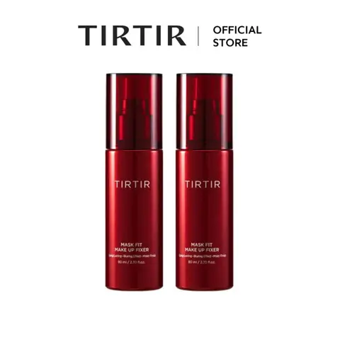 [TIRTIR Official] Flawless Lock Duo Double Hold Makeup Finishing Mist Set 2eaㅣMask Fit Makeup Fixer 80ml + 80ml