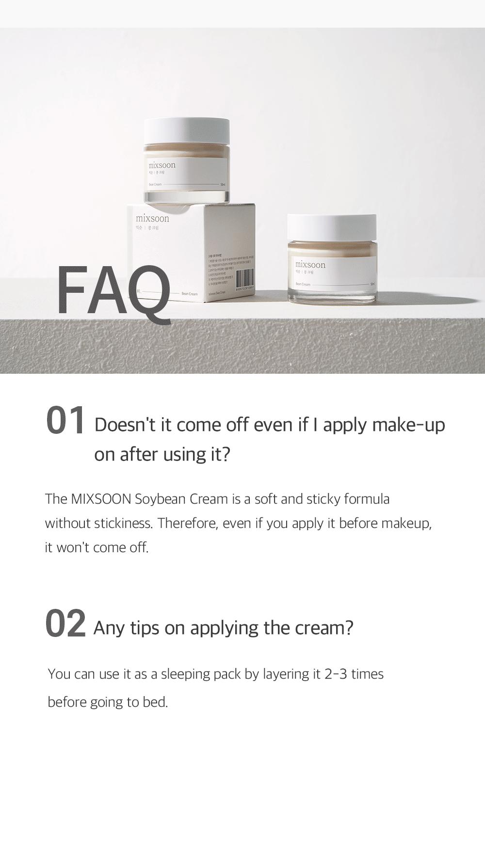 Bean Cream moisturizer for balanced skin