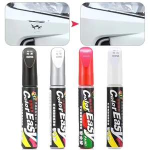 Car Scratch Repair Pen Brush Waterproof Paint Marker Tire Groove Care Automotive Maintenance Silver Color