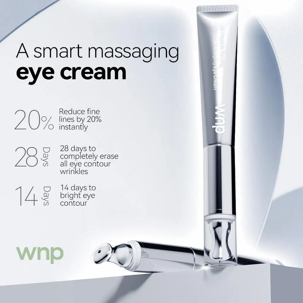 [WNP Official] Peptide Eye Cream | Reduces Fine Lines & Dark Circles | Targets Puffiness & Eye Bags | Firms and Lifts Skin