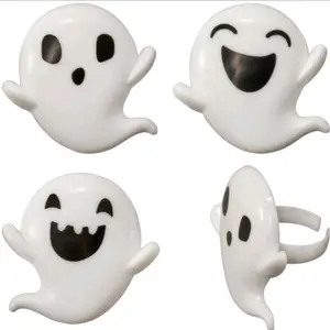 Cute Ghost Rings for Cupcake Toppers