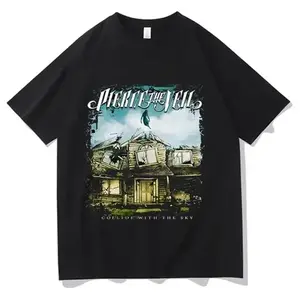 Pierce The Veil 100% Cotton T-Shirt Unisex Graphic Print ROCK BAND T-Shirt