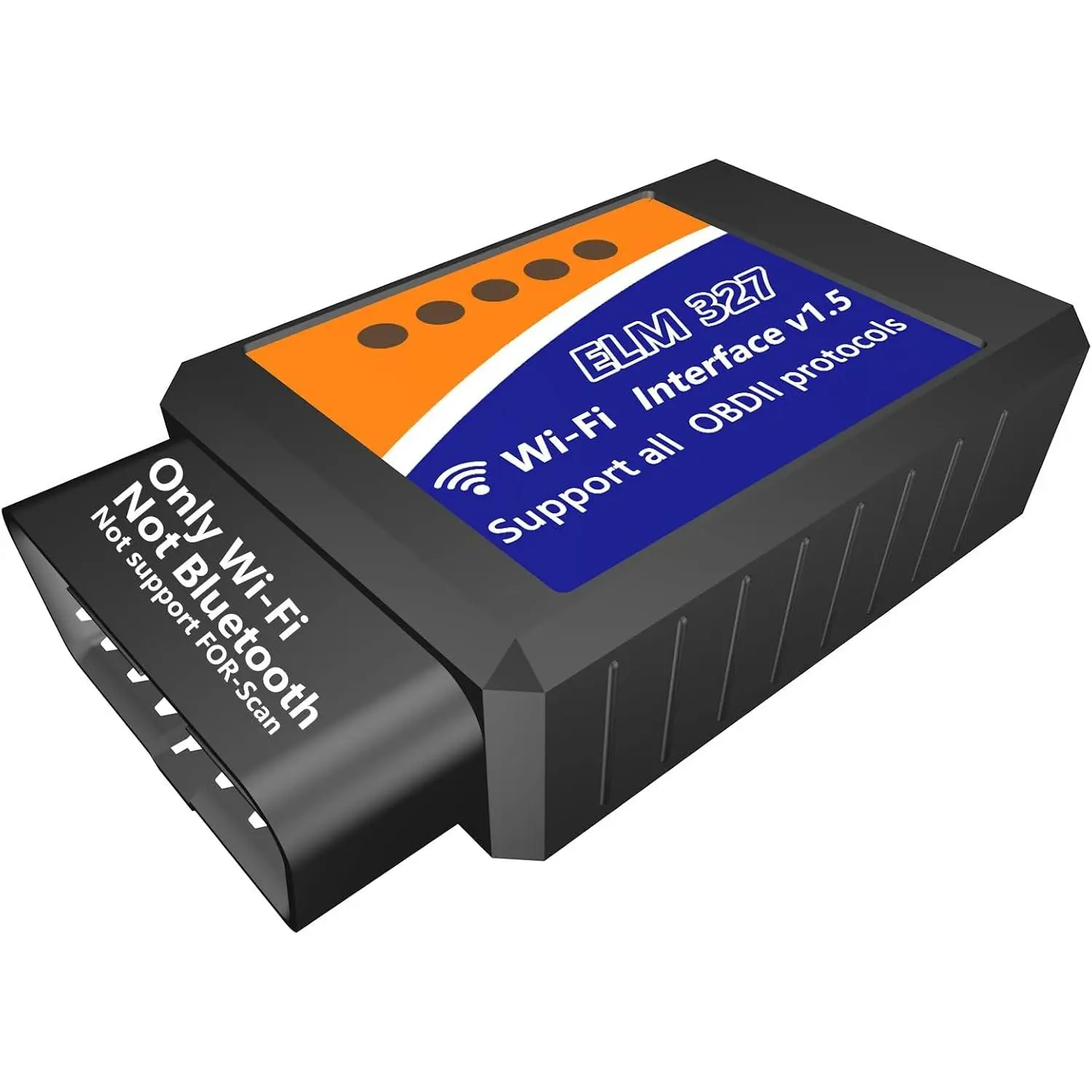 WiFi ELM327 OBD2 Adapter WiFi ELM 327 OBD2 Scanner for Android iOS  OBDii  Scanner Code Reader Connector Dongle OBD ELM327 OBD2 Scanner Diagnostic Tool Interface for Torque