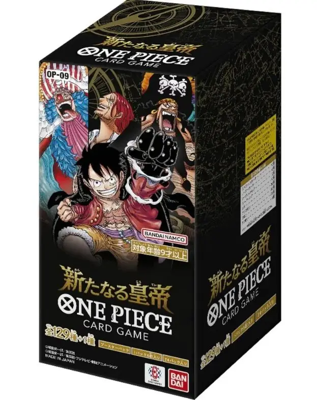 One Piece Japanese The Four Emperors OP-09 Booster Box [Ripped Live]