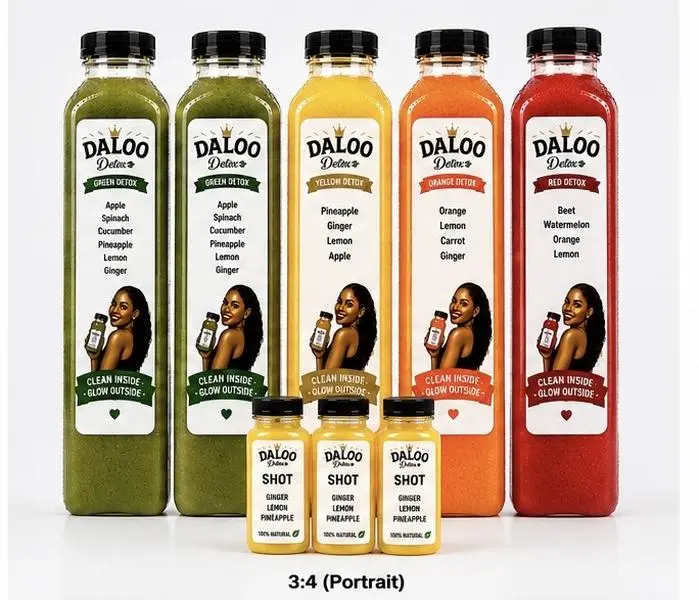 DALOO DETOX NATUREL FRUIT JUICE 12 OZ FI