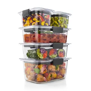2850383295 - 10 Piece Set, Leak-Proof and Clear Food Storage Containers