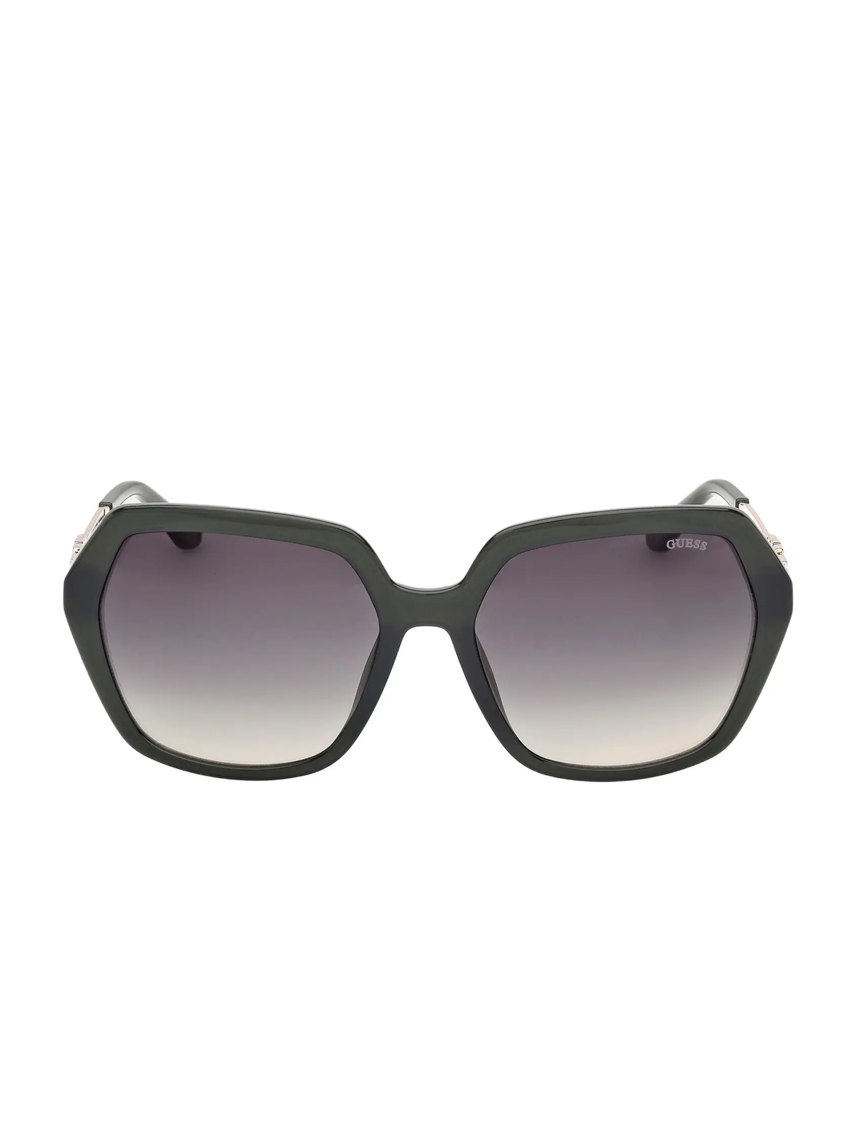 GUESS Female Square-Geometric Plastic Sunglasses
