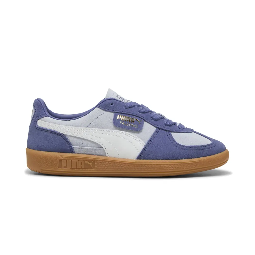 PUMA Womens Palermo Lace Up Sneakers Shoes Casual - Blue