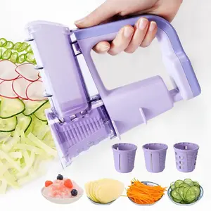 Electric Vegetable Cutter, Multifunctional Vegetable Slicer, Vegetable Chopper, Kitchen Gadgets for Home Use, Household Kitchen Appliances, Utensils
