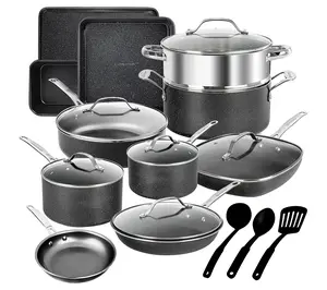 Granitestone 20 Piece Cookware Set with Bakewar e & Utensils