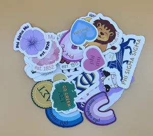 Sorority Sticker Pack {Phi Mu, Phi Alpha Mu, Alpha Sigma Tau, Phi Sigma Sigma}