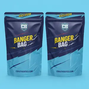 PYT! CB Banger Bag - (2) Premium, certified autographed NFL jersey