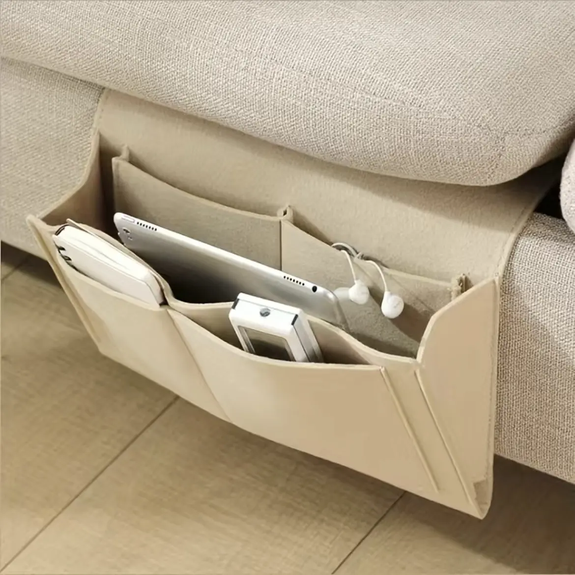 Bedside Storage Bag, Dormitory Bedside Book Storage, Hanging Bag for Books, Miscellaneous Storage, Essential Dorm Accessory, Space Saver Bags, Bedroom Organizer, Minimal Storage Organizer, Hangable Organizer Pouch