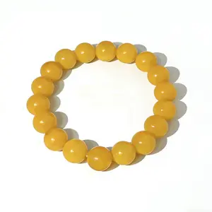 Positive Mood & Abundance Yellow Agate Bracelet