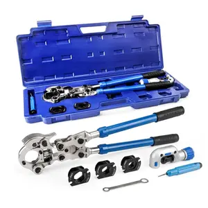 iCrimp Copper Pipe Pressing Tool Kit with Cutter & Deburring Tool for ProPress Copper Fittings