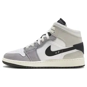 Air Jordan 1 Mid SE Craft GS 'Inside Out - Cement Grey'