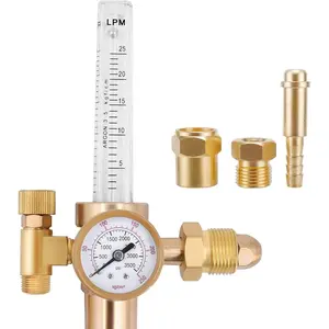 Mig Tig Welding Regulator CGA 580 Argon or Argon/CO2 Gas Mix Flowmeter