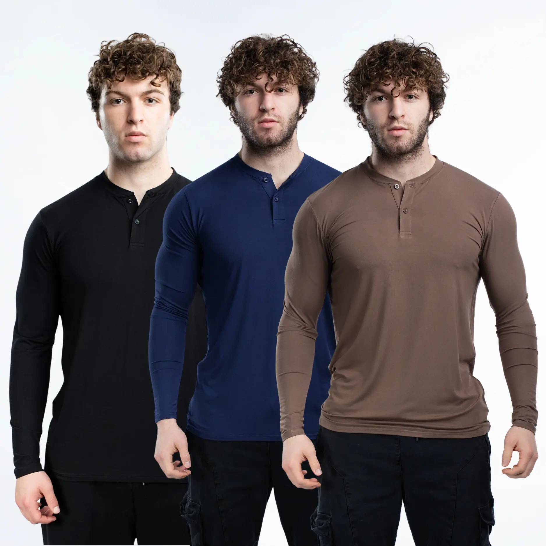 3PK Variety (Black, Navy Blue, Mocha)