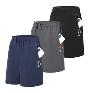 Men's 3/6 Pcs Drawstring Sport Shorts, Casual Reflective Strip Design Shorts, Elastic Belt Summer Sports Shorts, Deals Foryoudays Shorts
