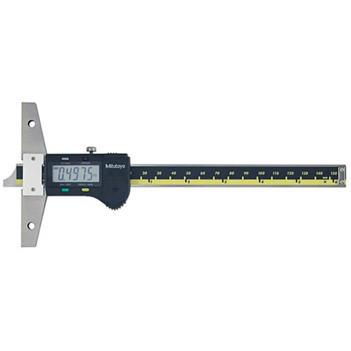 Mitutoyo 571-211-30 Absolute Depth Gage Calipers - 0-6 in (150 mm) Range, Office & Educational Measurement Tool